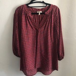 Joie Medallion Blouse size S